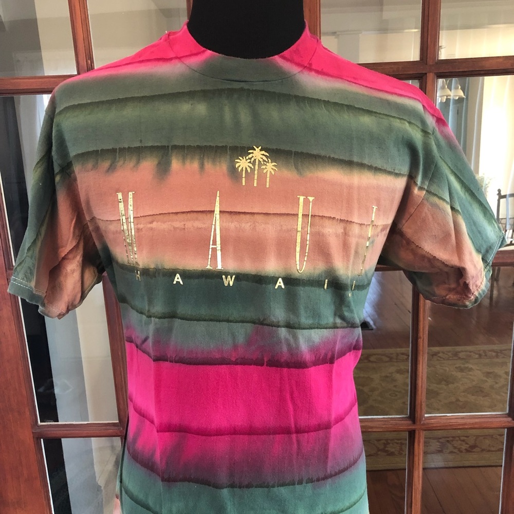 Tie Dye Maui Hawaii T Shirt